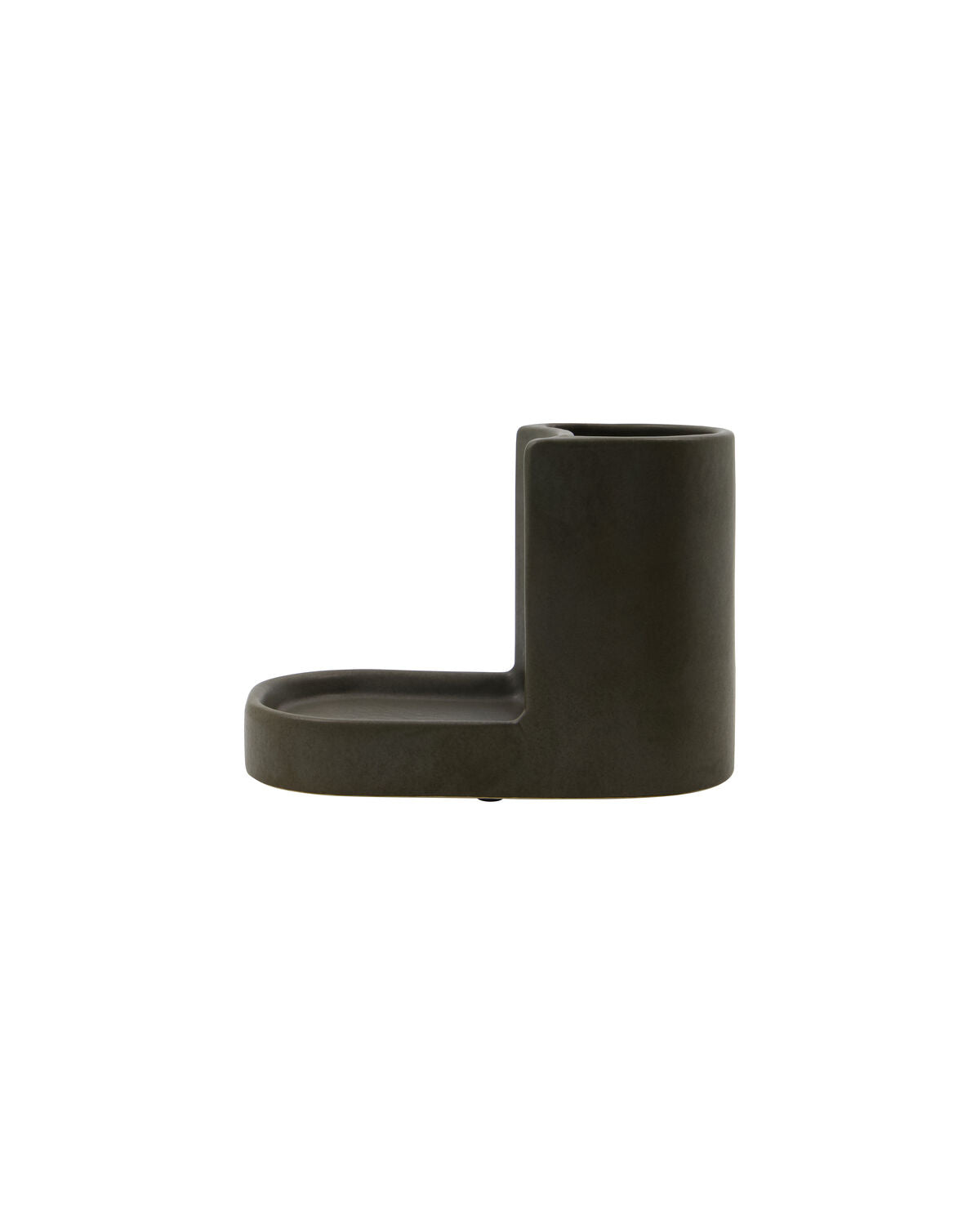 Soporte jabón cocina + cepillo, Gris oscuro | Meraki