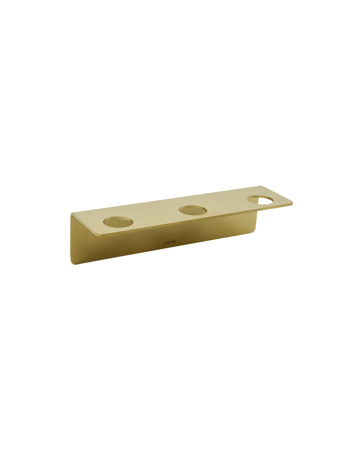Soporte triple dorado | Meraki