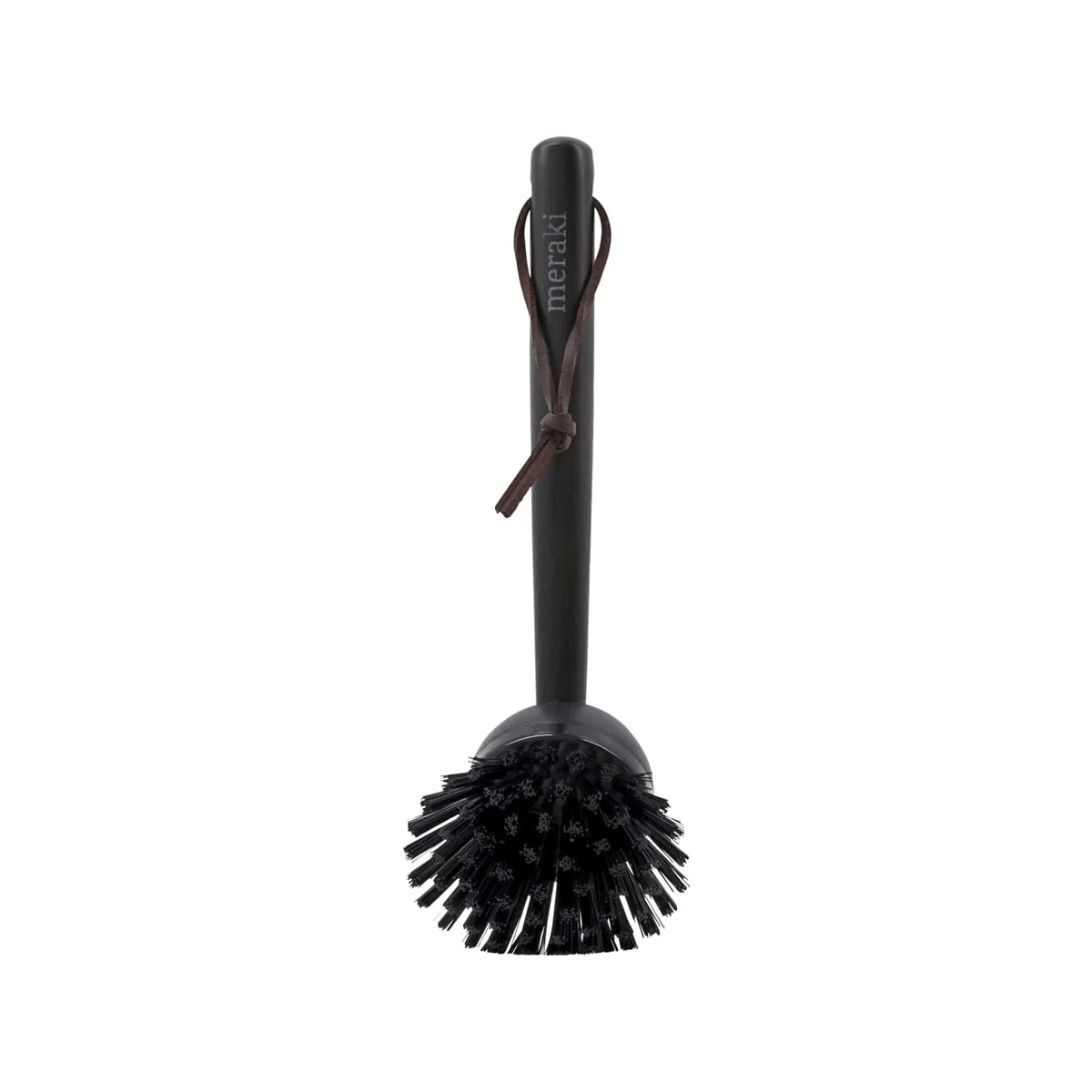 Cepillo Platos Madera Negro | Meraki