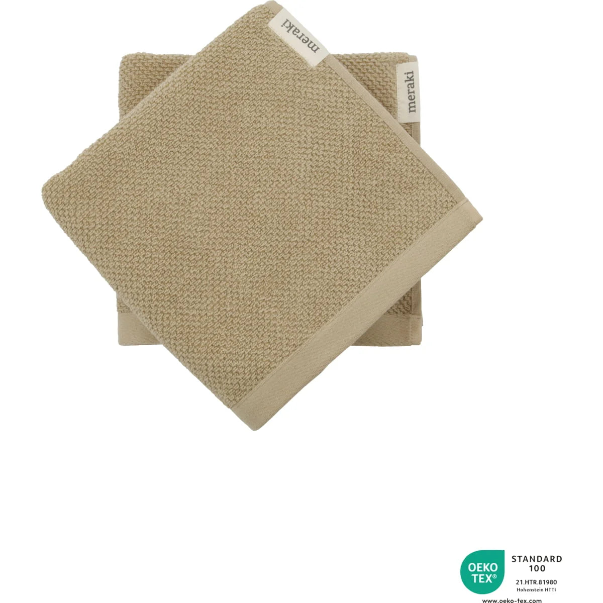 Toallas Arena Pack 2 unid | Meraki