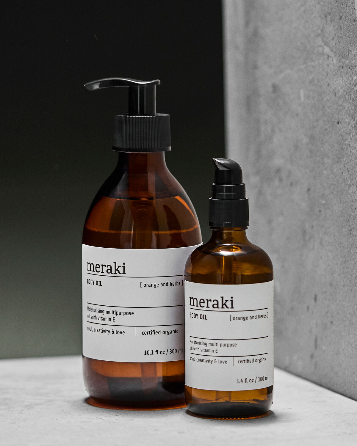 Aceite Orange & Herbs 300 ml | Meraki