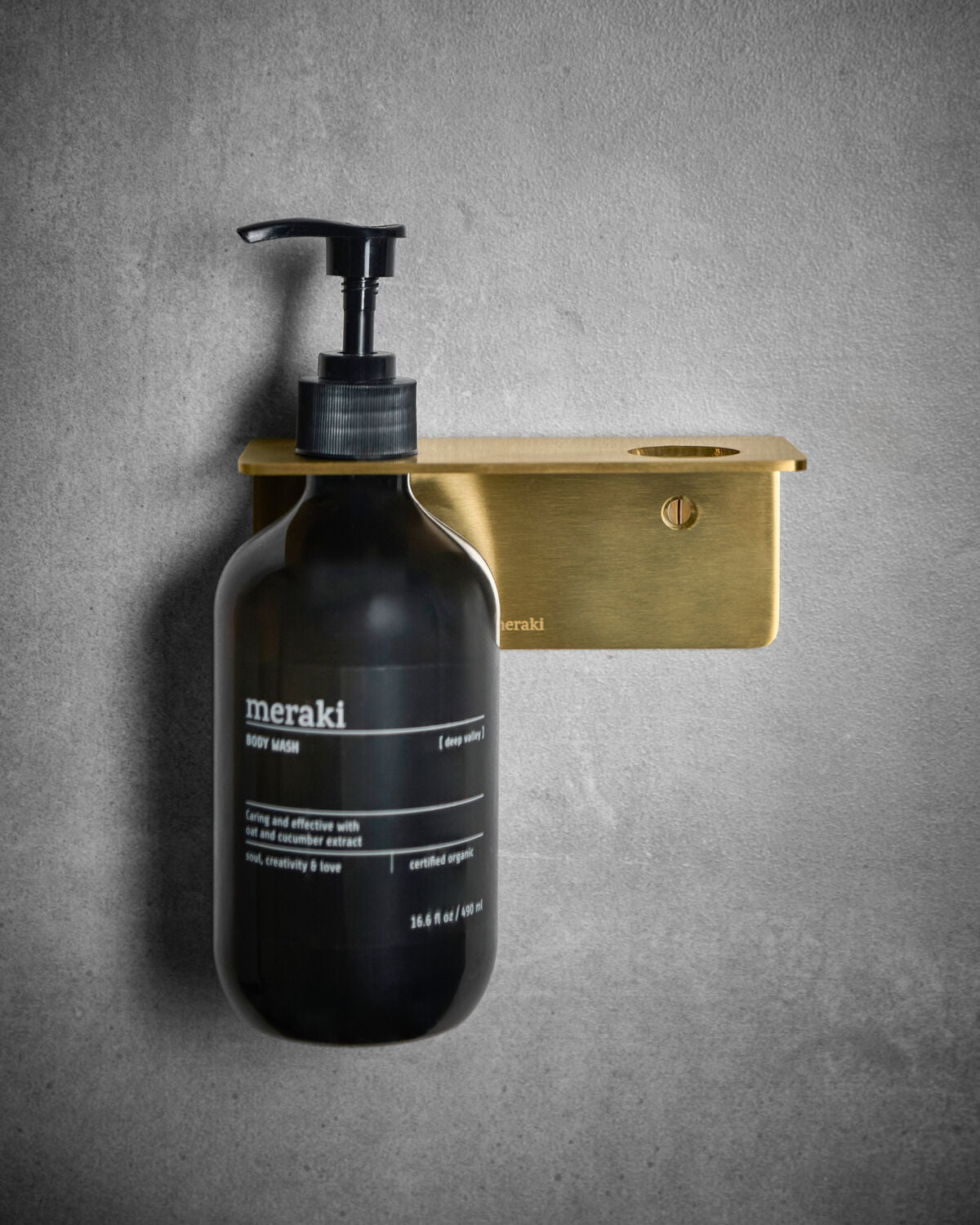 Soporte doble dorado  | Meraki