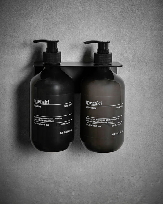 Soporte doble negro  | Meraki