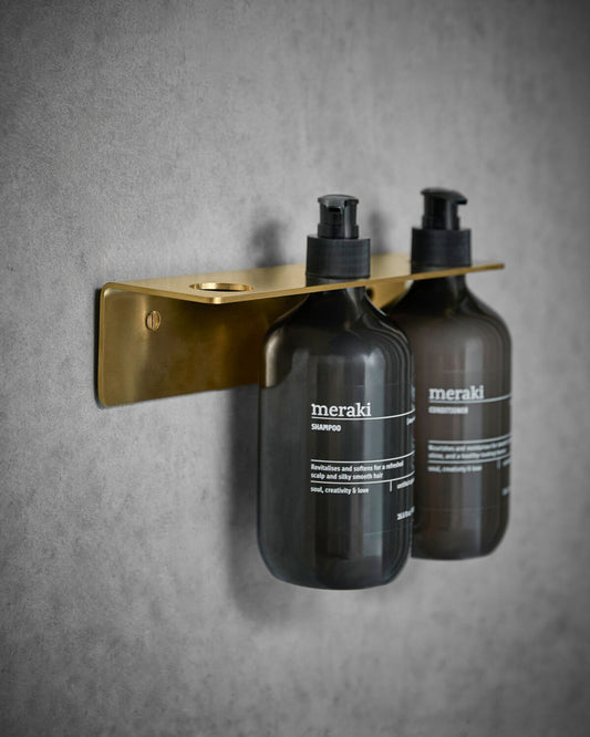 Soporte triple dorado | Meraki