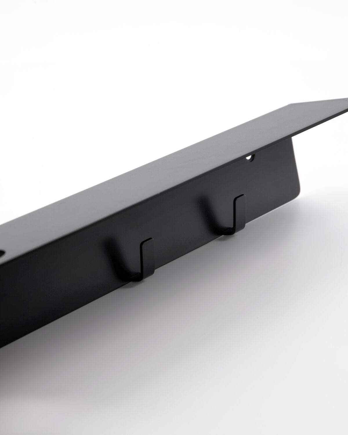 Soporte botes con ganchos negro | Meraki