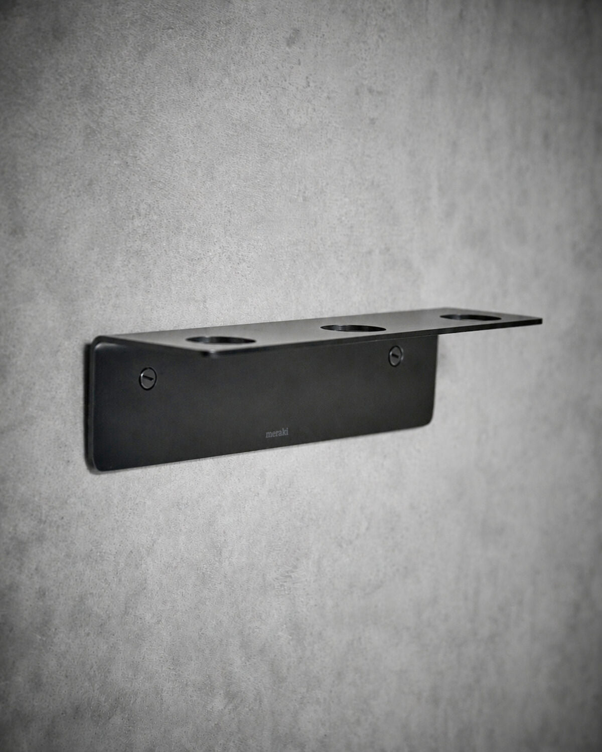 Soporte triple negro | Meraki