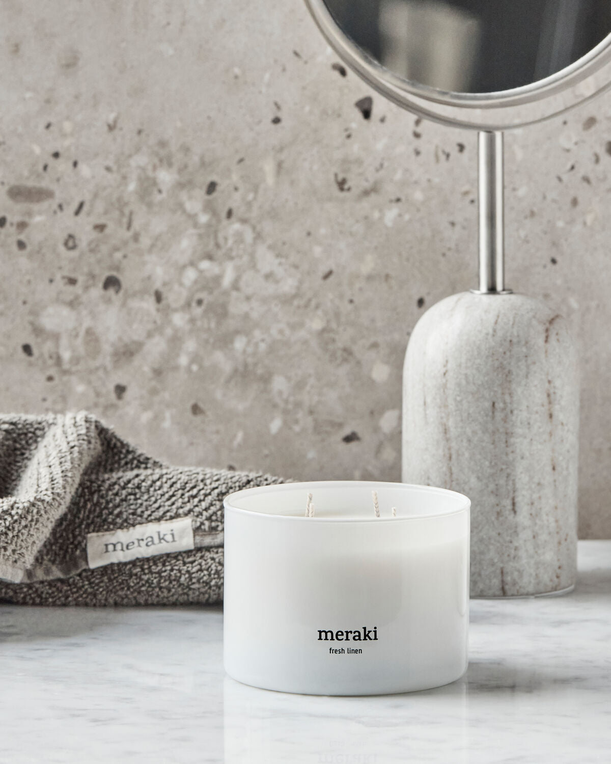 Vela Aromática Fresh Linen 340 gr | Meraki