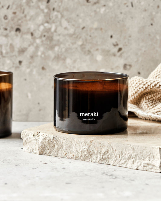 Vela Aromática Warm Tonka 340 gr | Meraki