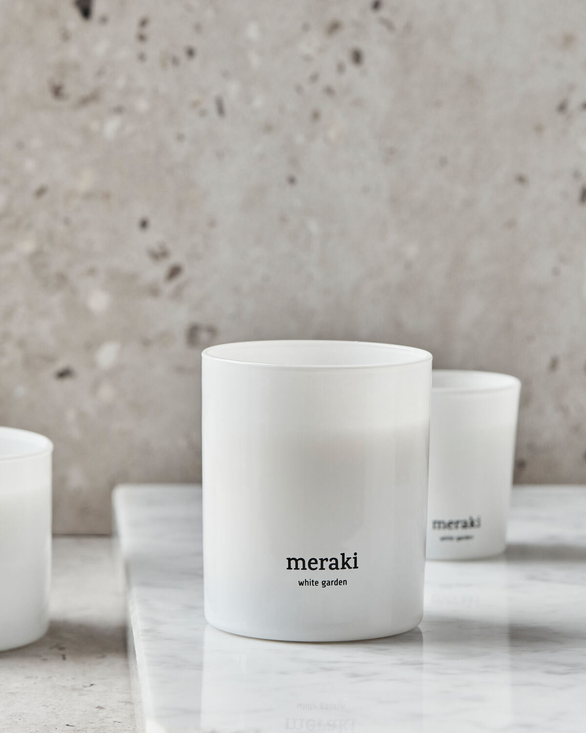 Vela Aromática White Garden 200 gr | Meraki