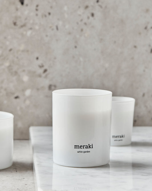 Vela Aromática White Garden 200 gr | Meraki